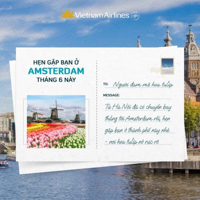 Vietnam Airlines to launch direct flight service Hanoi - Amsterdam starting June 2026