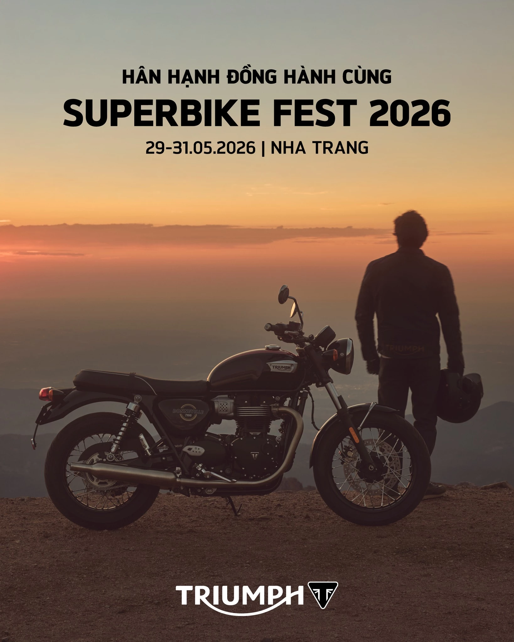 Triumph Motorcycles Vietnam sẽ giới thiệu nhiều mẫu xe mang phong cách Anh Quốc lịch lãm cùng các sản phẩm thời trang dành cho biker.