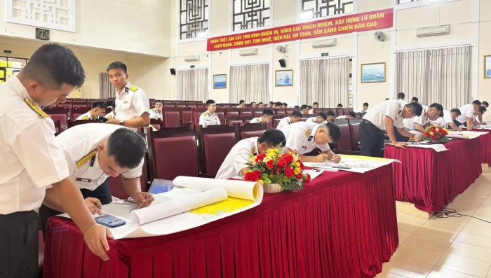 Lữ đoàn 162 hoàn thành kiểm tra cán bộ tàu đợt 1 năm 2026