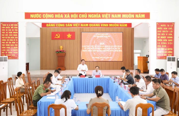 Phường Đông Ninh Hòa: Đẩy nhanh tiến độ giải phóng mặt bằng các dự án trọng điểm
