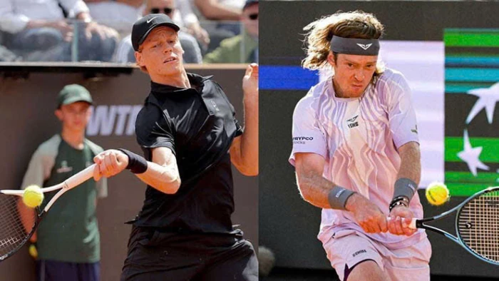 Rome Open: Tay vợt số một thế Sinner hướng tới kỷ lục ấn tượng 