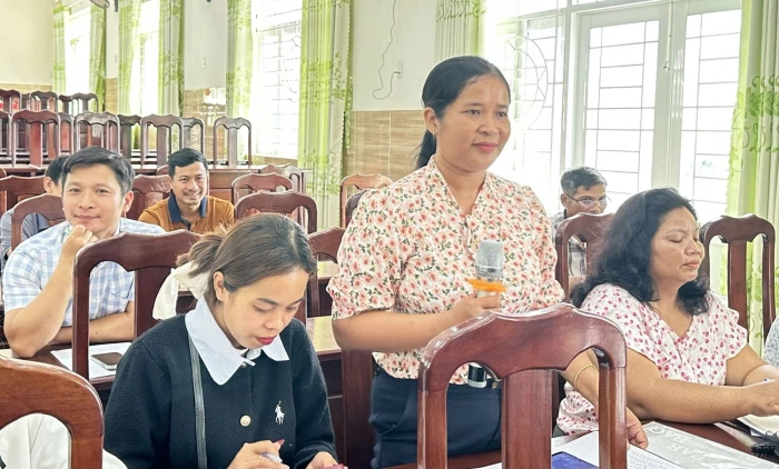Xã Khánh Sơn triển khai tổ chức Hội thi báo cáo viên, tuyên truyền giỏi
