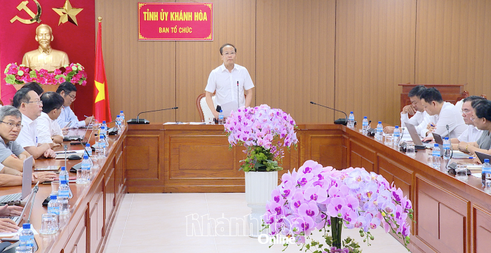 Hội nghị trực tuyến khảo sát sơ kết 1 năm vận hành mô hình tổ chức tổng thể của hệ thống chính trị, mô hình chính quyền 3 cấp