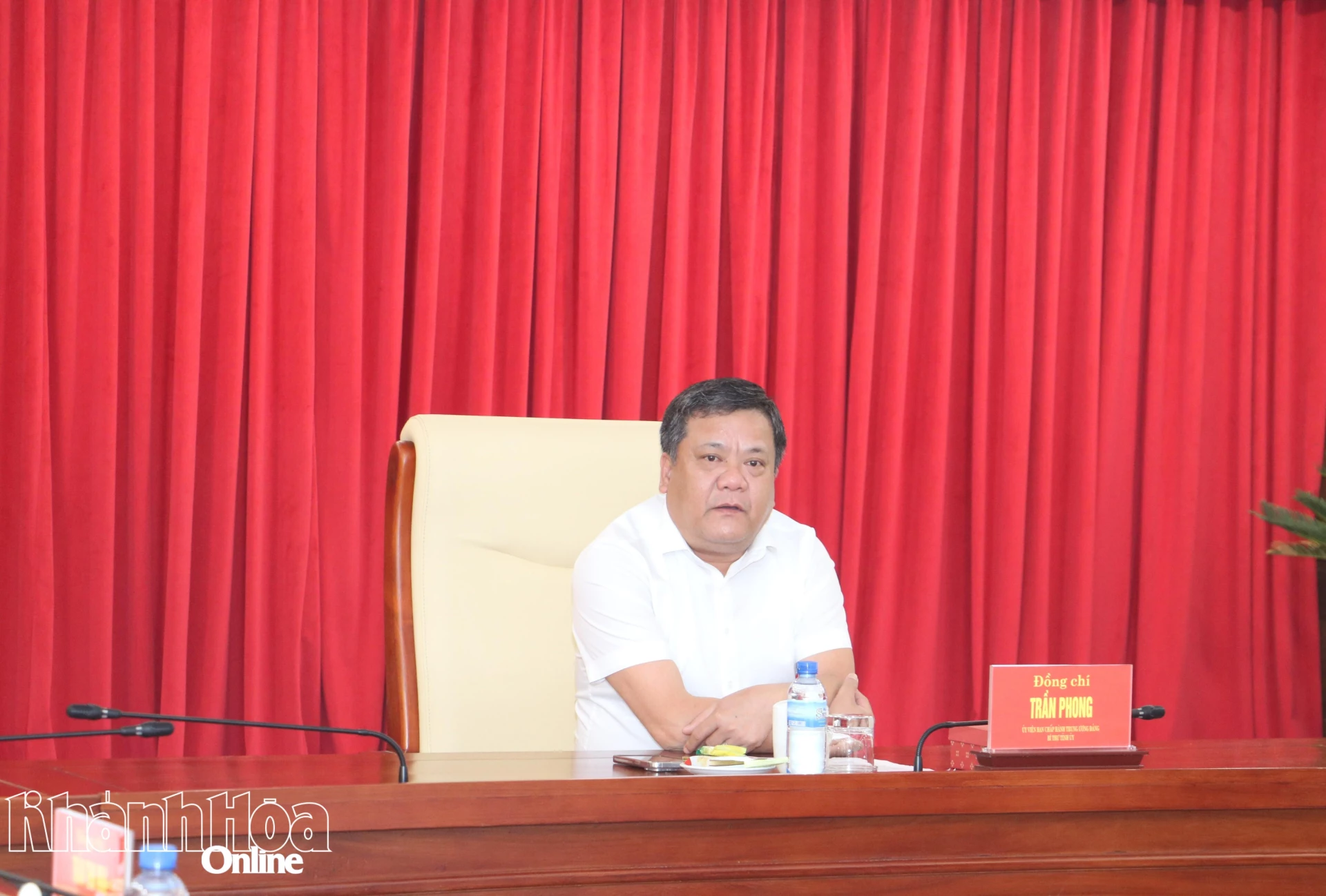 Bí thư Tỉnh ủy chủ trì buổi gặp mặt