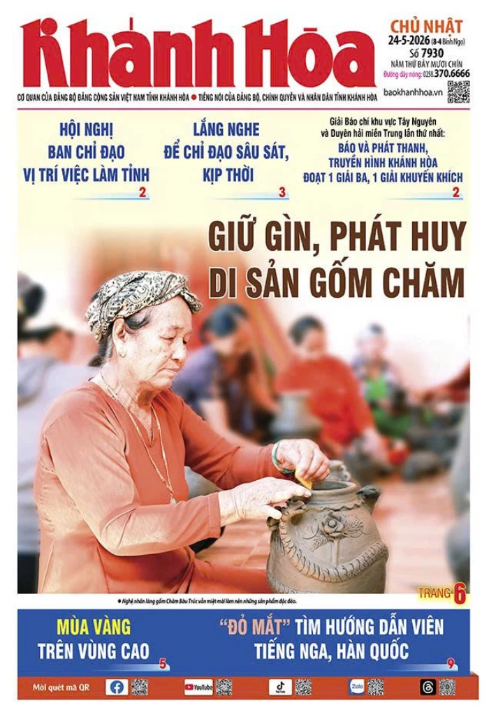Đọc báo in số 7930 ngày 24/5/2026