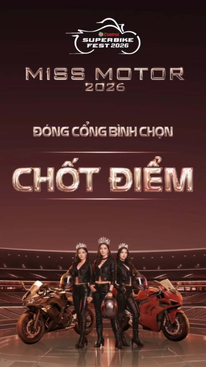 Nhìn lại hành trình online của các người đẹp Miss Motor - Castrol Superbike Fest 2026