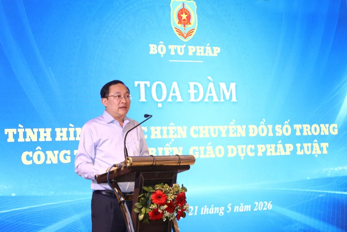 Toạ đàm về chuyển đổi số trong công tác phổ biến, giáo dục pháp luật
