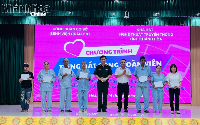 Bệnh viện Quân y 87 tổ chức chương trình “Tiếng hát công đoàn viên”