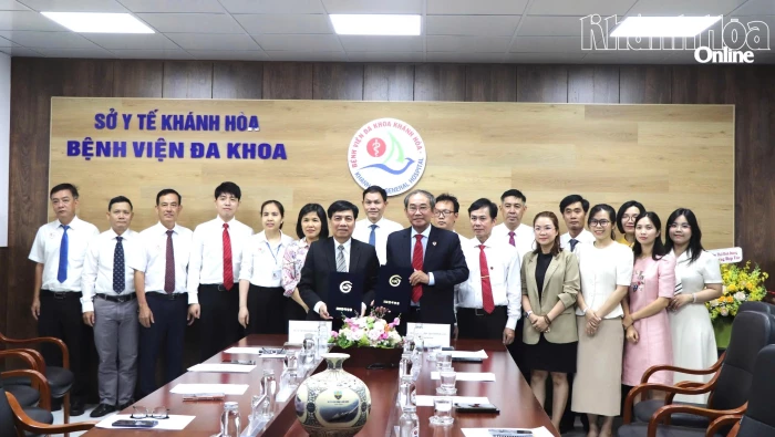 Bệnh viện Đa khoa Khánh Hòa và Trường Đại học Thái Bình Dương ký kết biên bản ghi nhớ hợp tác