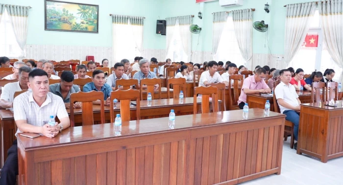 Xã Vạn Thắng phối hợp phổ biến, giáo dục pháp luật 