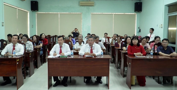 Tập huấn cho vay qua tổ vay vốn khu vực Cam Ranh 