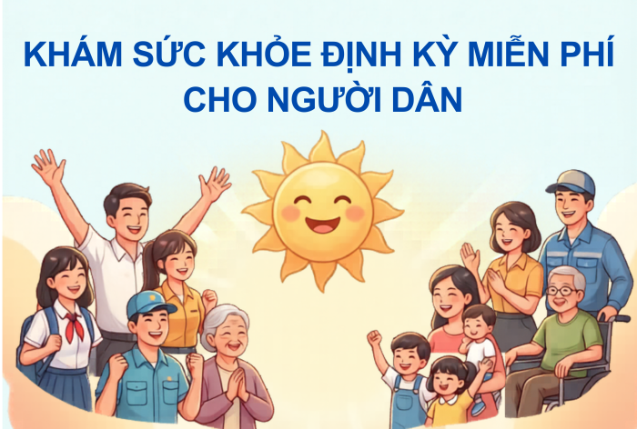 [Infographic] Từ năm 2026, tổ chức khám sức khỏe định kỳ miễn phí cho người dân