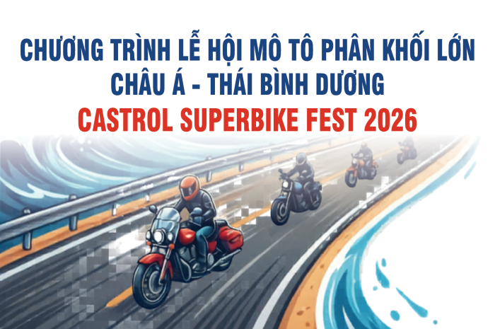 [Infographic] Chương trình Lễ hội Mô tô phân khối lớn Châu Á - Thái Bình Dương