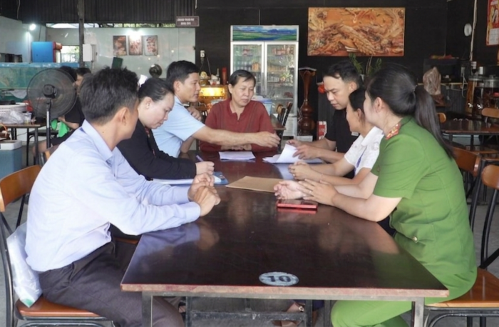 Phường Cam Ranh kiểm tra an toàn thực phẩm các cơ sở kinh doanh trên địa bàn
