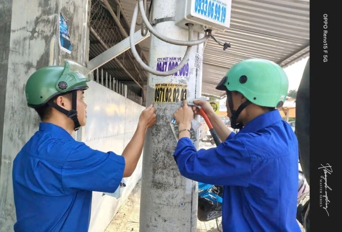 Đoàn phường Cam Ranh ra quân hưởng ứng “Ngày Chủ nhật xanh” 