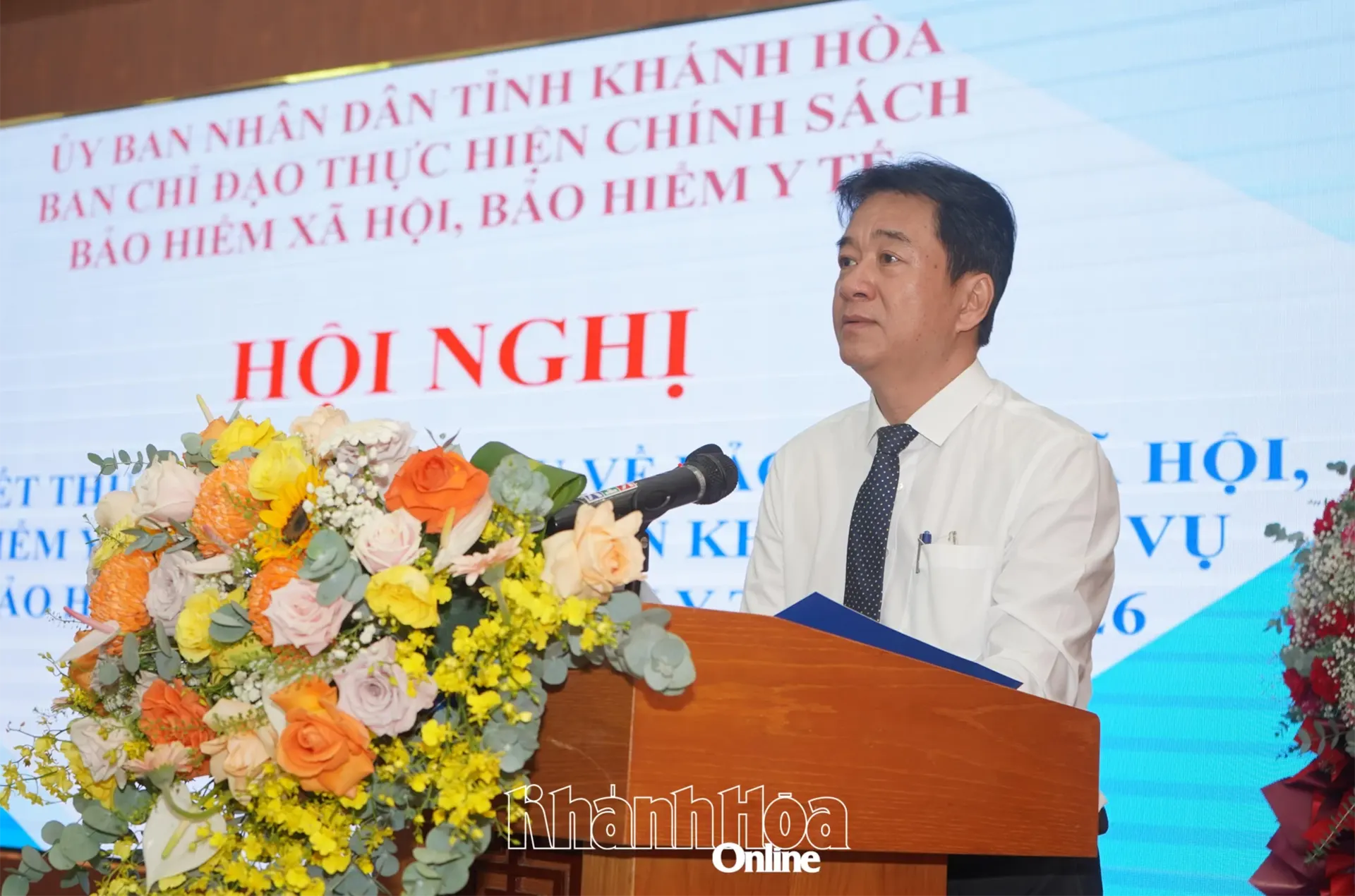 Phó Chủ tịch Thường trực UBND tỉnh Nguyễn Long Biên phát biểu chỉ đạo.