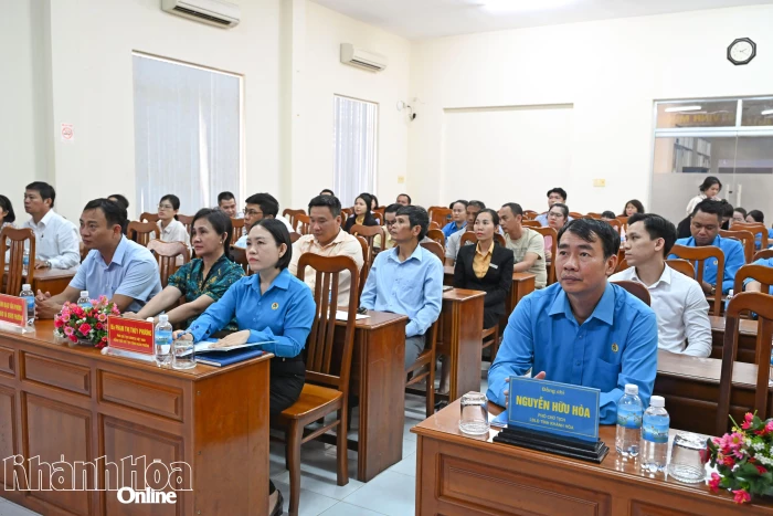 Công đoàn phường Nha Trang phát động Tháng Công nhân và Tháng hành động về an toàn vệ sinh lao động năm 2026