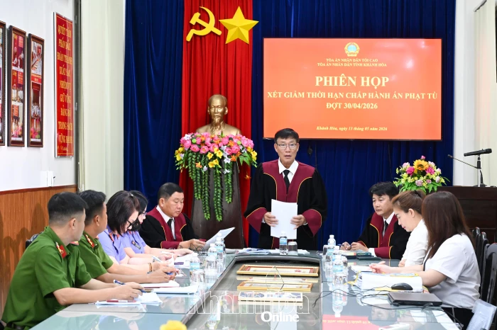 403 phạm nhân được xét giảm án đợt lễ 30-4
