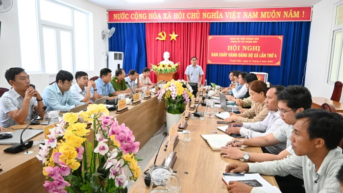 Hội nghị Ban Chấp hành Đảng bộ xã Thuận Bắc lần thứ 4