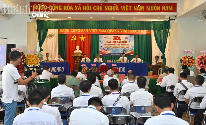 Đại hội đại biểu Hội Taekwondo tỉnh Khánh Hòa lần thứ I