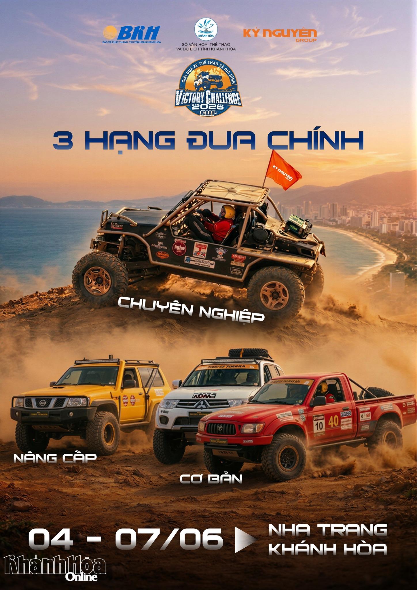 Ban tổ chức giới thiệu 3 hạng thi đấu chính của mùa giải năm nay.