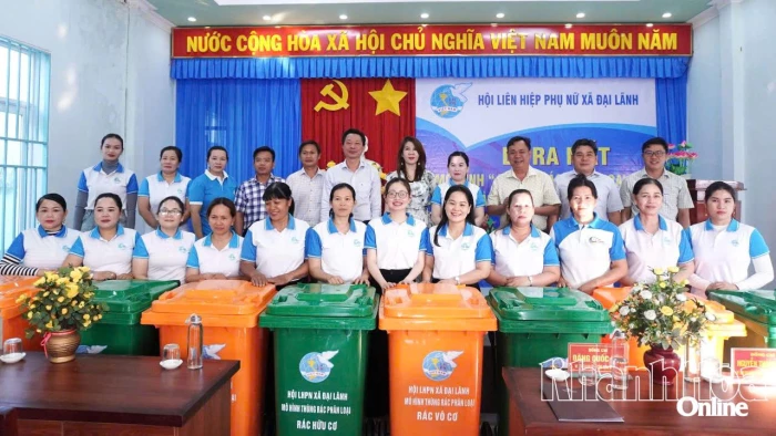 Hội Liên hiệp Phụ nữ xã Đại Lãnh: Nhân rộng các mô hình bảo vệ môi trường