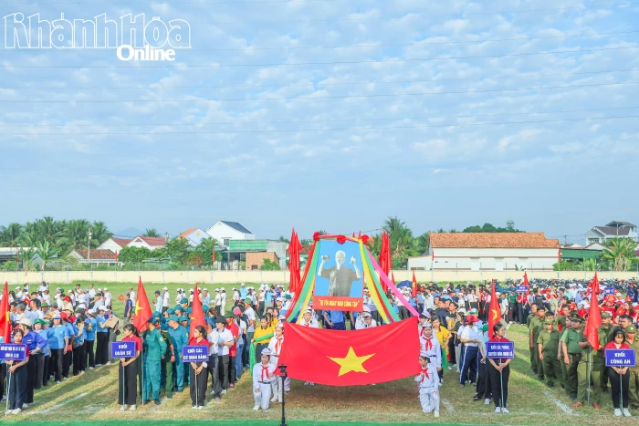 Khai mạc Đại hội Thể dục thể thao xã Tân Định lần thứ I