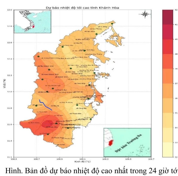 Dự báo nắng nóng tới 37 độ C