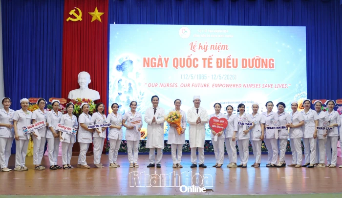 Bệnh viện Đa khoa Ninh Thuận kỷ niệm Ngày Quốc tế Điều dưỡng