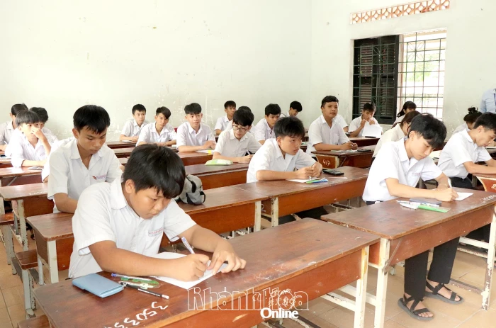 Kỳ thi tuyển sinh vào lớp 10: Môn Toán có 2 thí sinh bị đình chỉ thi