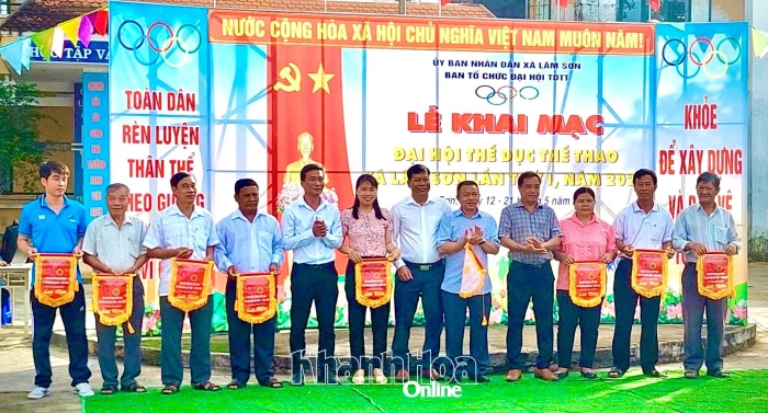 Xã Lâm Sơn khai mạc Đại hội Thể dục thể thao lần thứ I năm 2026