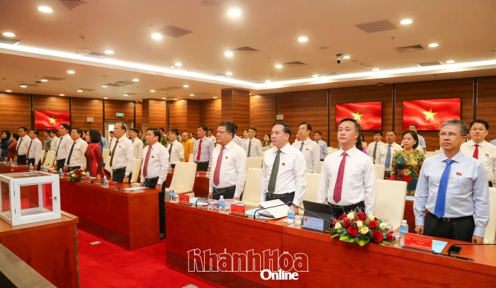 Khai mạc Kỳ họp chuyên đề HĐND tỉnh Khánh Hòa khóa VIII