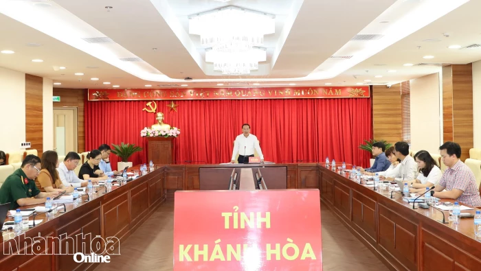 Thường trực Tỉnh ủy giao ban công tác tháng 4