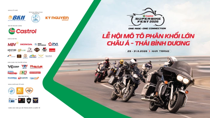 20 giờ 10 phút tối nay: Truyền hình trực tiếp Khai mạc Lễ hội Mô tô phân khối lớn châu Á - Thái Bình Dương
