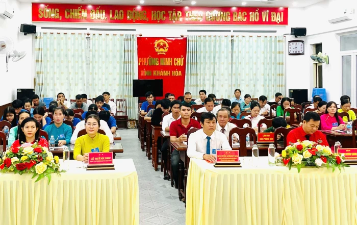 Đại hội đại biểu Hội Chữ thập đỏ phường Ninh Chử lần thứ I