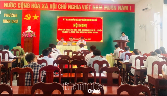 Phường Ninh Chử triển khai nhiệm vụ kinh tế - xã hội tháng 5
