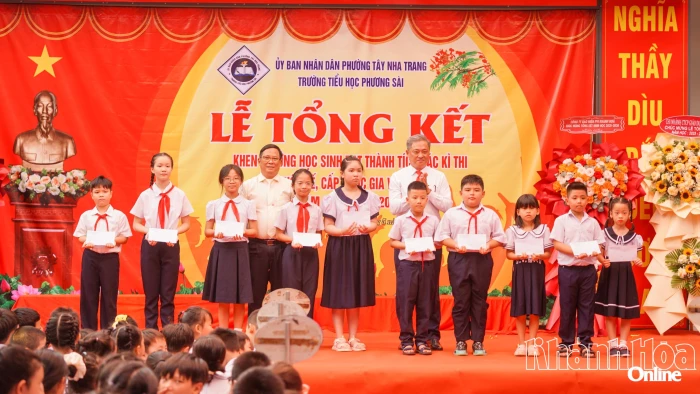 Trường Tiểu học Phương Sài tổng kết năm học 2025 - 2026