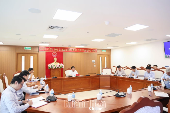Đôn đốc tiến độ các dự án do Ban Quản lý Dự án đầu tư xây dựng tỉnh làm chủ đầu tư