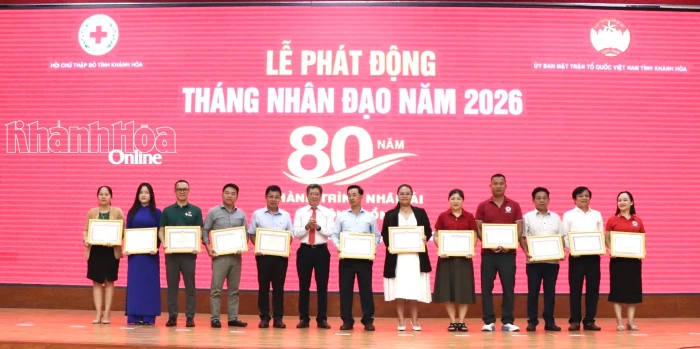 Phát động Tháng nhân đạo năm 2026