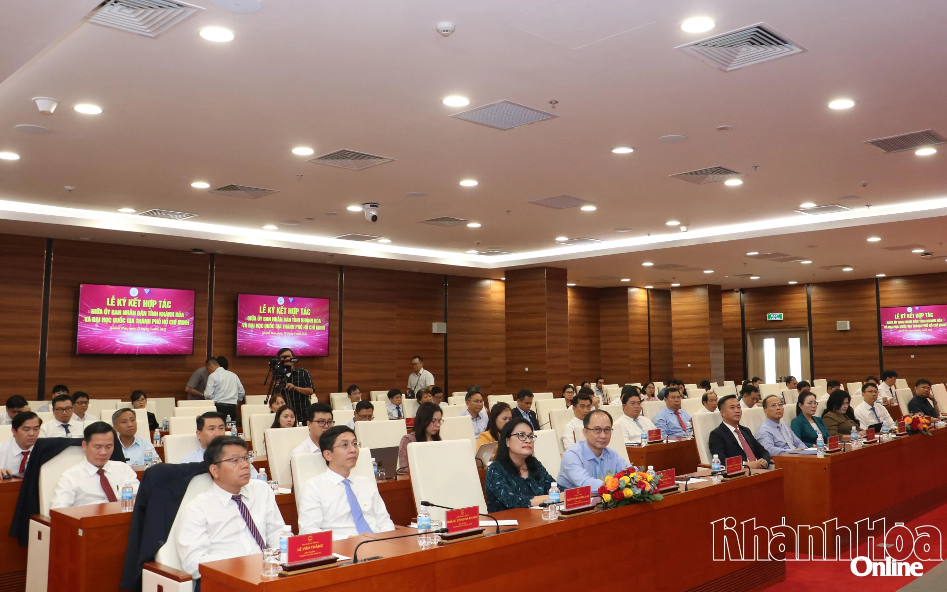 Quang cảnh buổi lễ