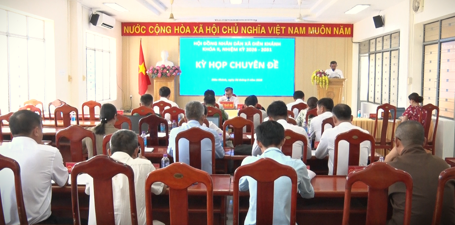 Quang cảnh kỳ họp.
