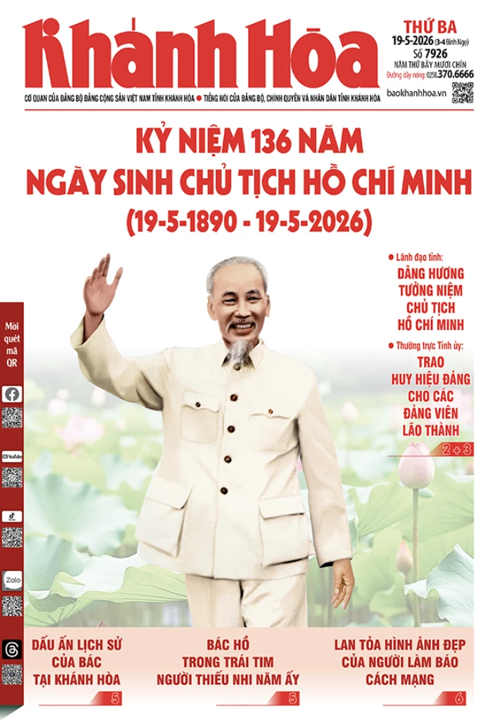 Đọc báo in số 7926 ngày 19/5/2026