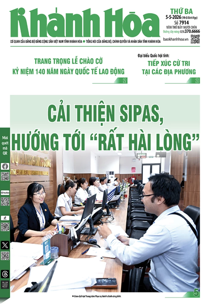 Đọc báo in số 7914 ngày 5/5/2026