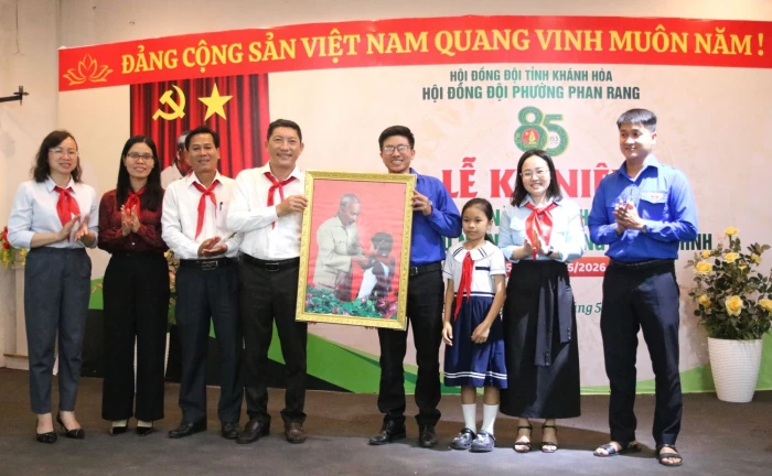 Hội đồng Đội phường Phan Rang kỷ niệm 85 năm Ngày thành lập Đội