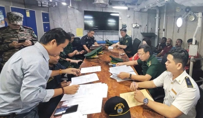 Giữ vững an ninh, an toàn cho tàu Hải quân Ấn Độ thăm tỉnh Khánh Hòa