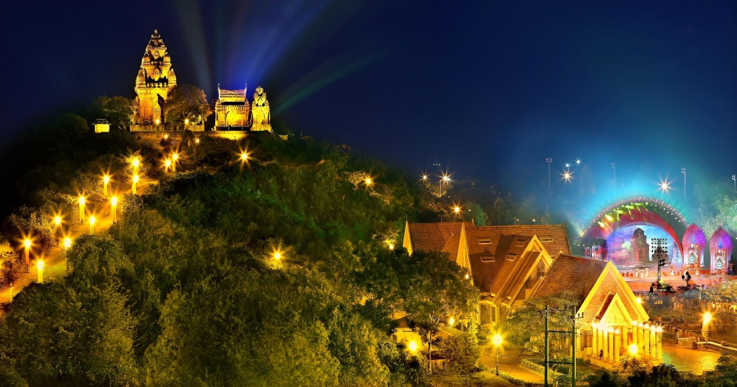 Tháp Pô Klong Garai. Ảnh minh họa