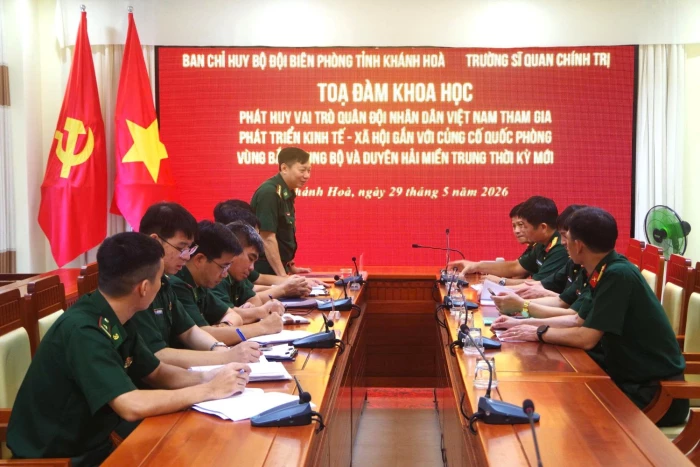 Bộ đội Biên phòng tỉnh Khánh Hòa phối hợp tổ chức tọa đàm khoa học