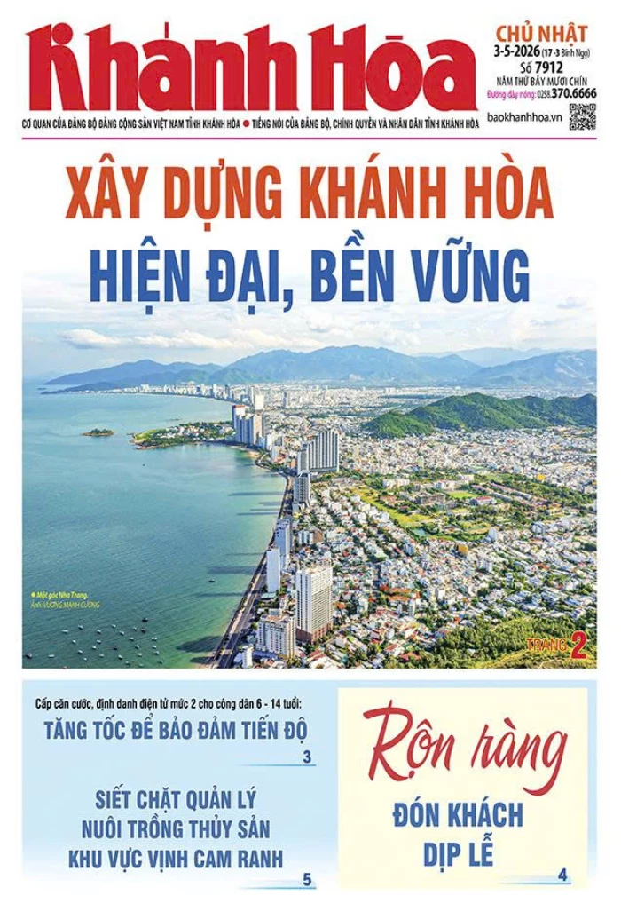 Đọc báo in số 7912 ngày 3/5/2026