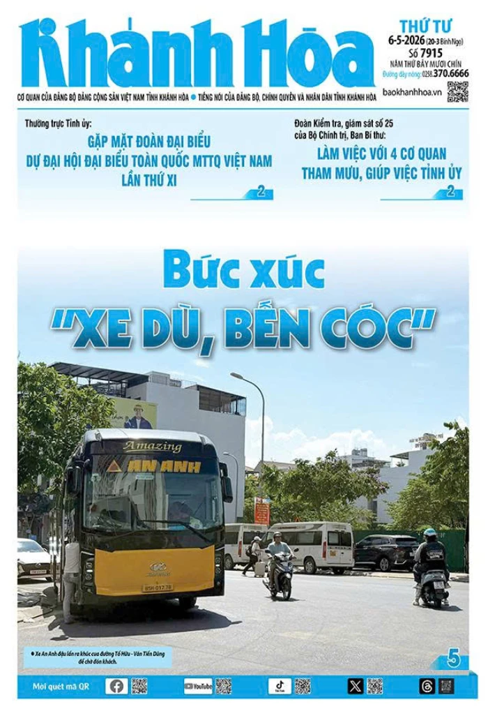 Đọc báo in số 7915 ngày 6/5/2026