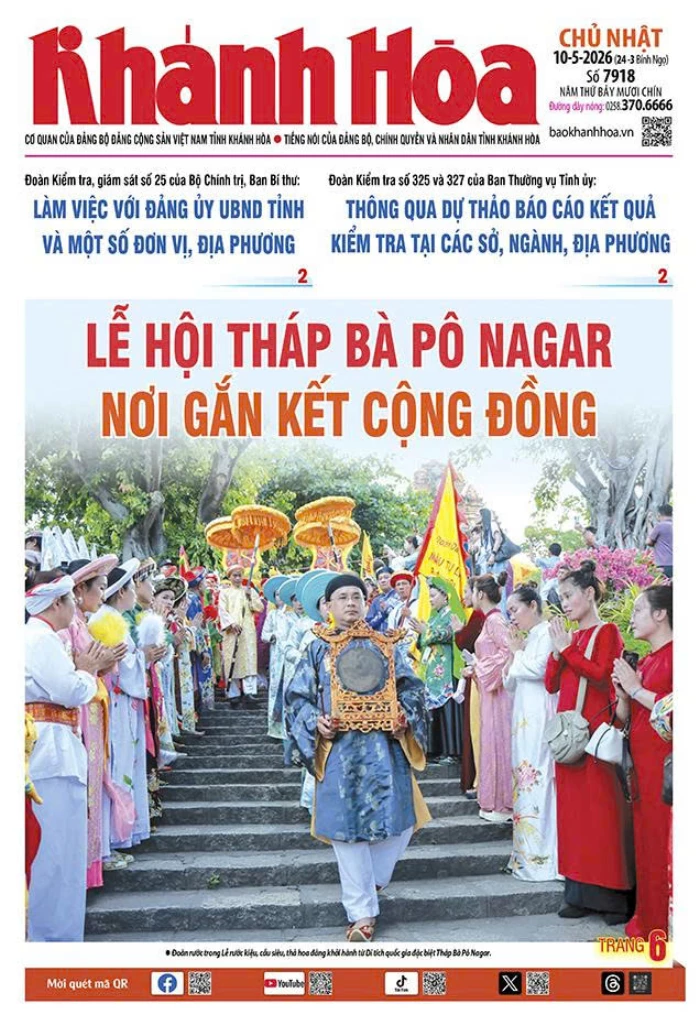Đọc báo in số 7918 ngày 10/5/2026